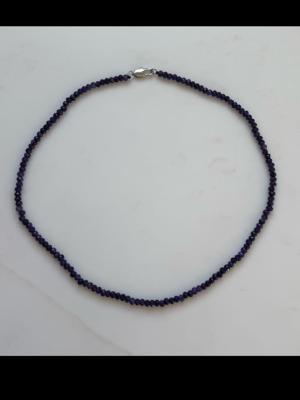 NWOT Tuckernuck Amethyst Necklace - Picture 2 of 8